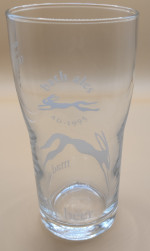 Bath Ale's pint glass glass