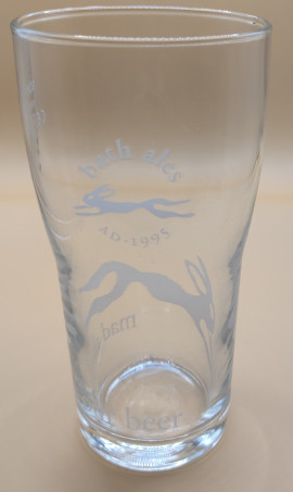 Bath Ale's pint glass