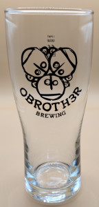 O Broth3r Brewing pint glass glass