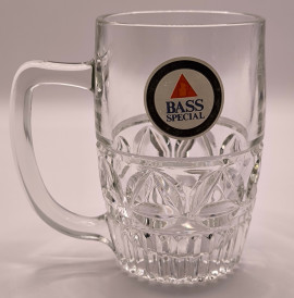 Bass Special half pint glass