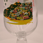 Birra Moretti 25cl Positano special edition beer glass glass