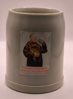 Franziskaner 40cl ceramic mug glass
