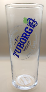 Tuborg Conical version 1 glass