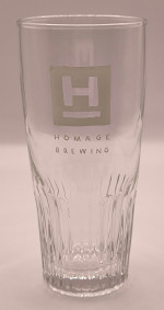 Homage beer glass