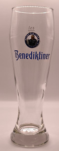 Benediktiner 50cl beer glass